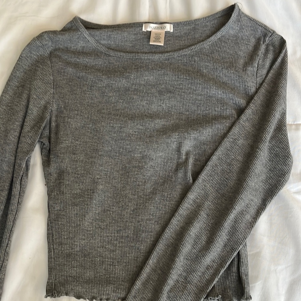 Simple Grey long sleeve